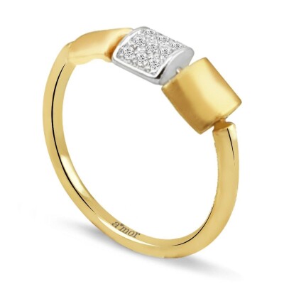 0.06 Karat Pırlanta Fantezi Yüzük - IDL Sertifikalı - 2