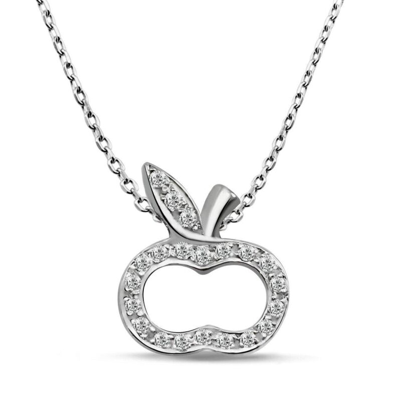 0.11 Karat Pırlanta Fantezi Kolye - IDL Sertifikalı - 1