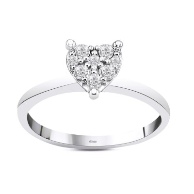 0.13 Karat Pırlanta Coronet Yüzük - IDL Sertifikalı - 1