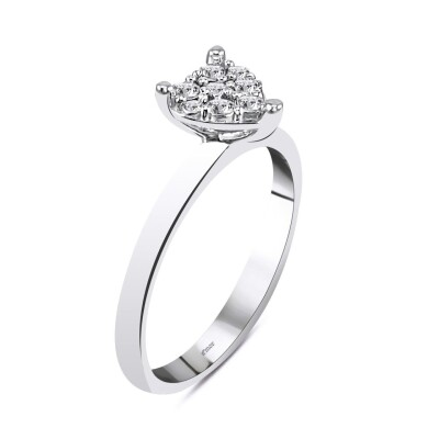 0.13 Karat Pırlanta Coronet Yüzük - IDL Sertifikalı - 2
