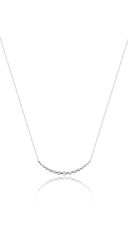 0.13 Karat Pırlanta Fantezi Kolye - IDL Sertifikalı - Amor Pırlanta