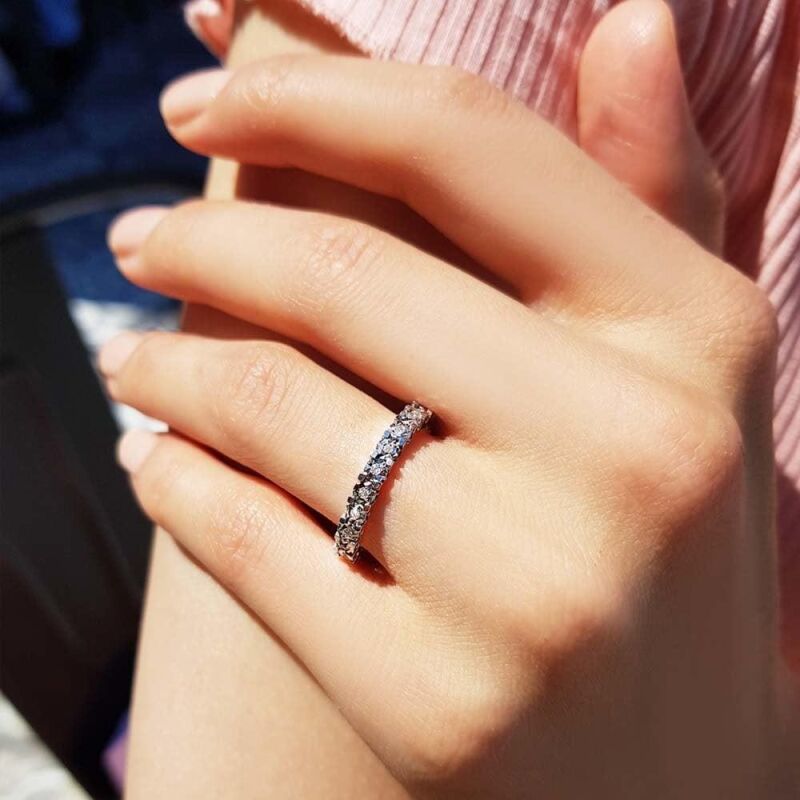 0.18 Karat Pırlanta Tamtur Yüzük - IDL Sertifikalı - 3