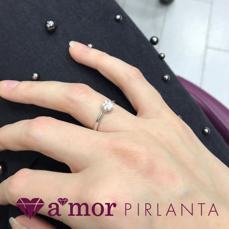 0.20 Karat Pırlanta Coronet Yüzük - IDL Sertifikalı - 3