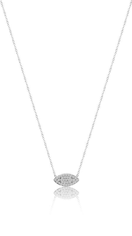 0.22 Karat Pırlanta Fantezi Kolye - IDL Sertifikalı - Amor Pırlanta