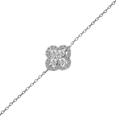 0.23 Karat Pırlanta Fantezi Bileklik - IDL Sertifikalı - 1