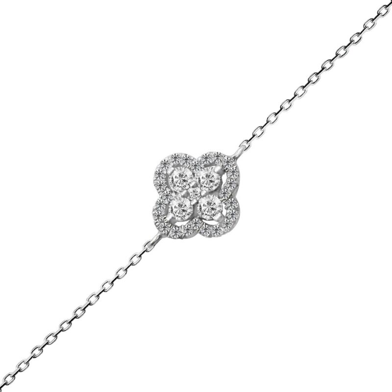 0.23 Karat Pırlanta Fantezi Bileklik - IDL Sertifikalı - 1
