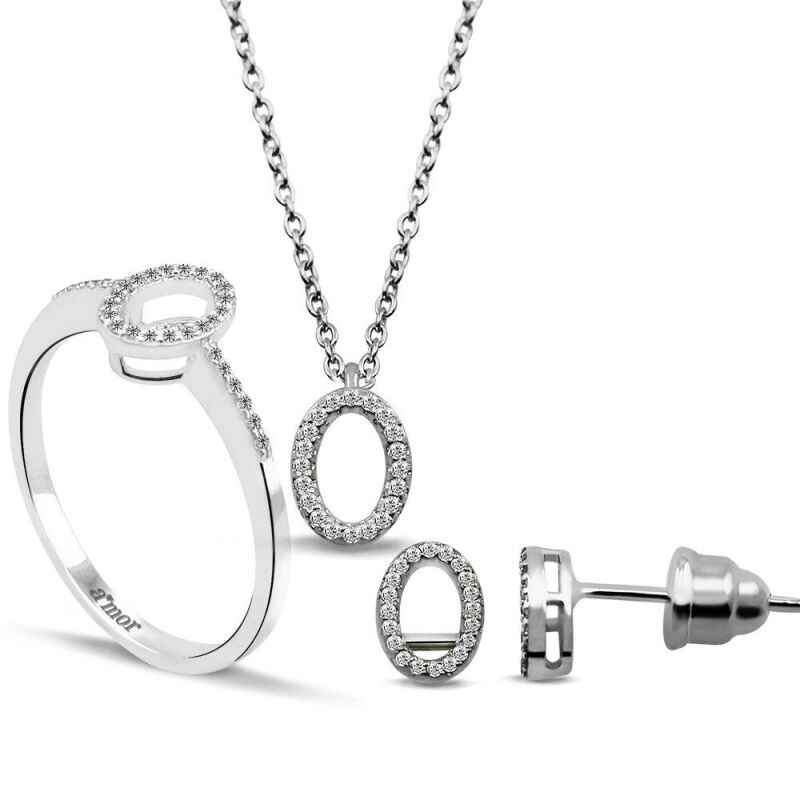 0.24 Karat Fantezi Pırlanta Set - IDL Sertifikalı - 1