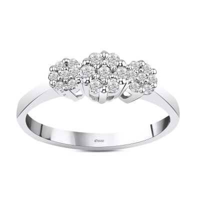 0.25 Karat Pırlanta Fantezi Yüzük - IDL Sertifikalı - 1