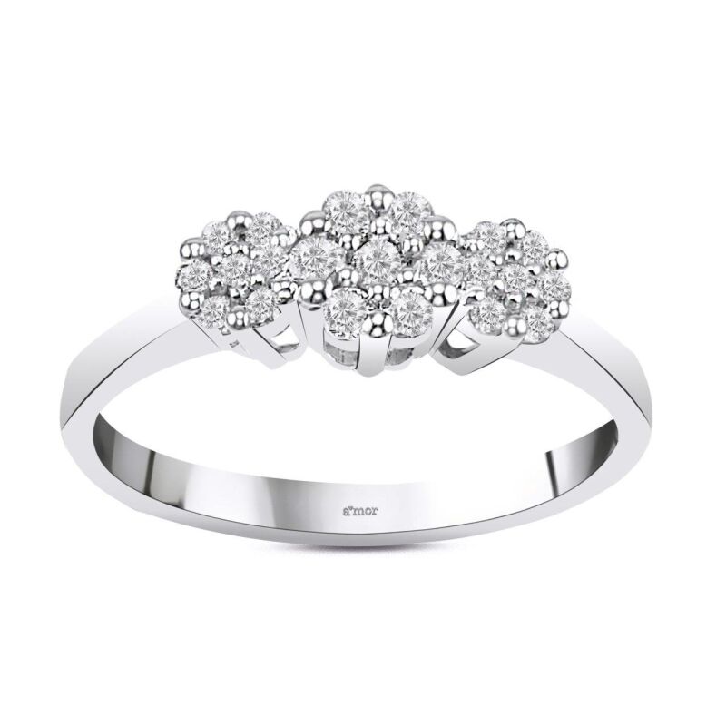 0.25 Karat Pırlanta Fantezi Yüzük - IDL Sertifikalı - 1