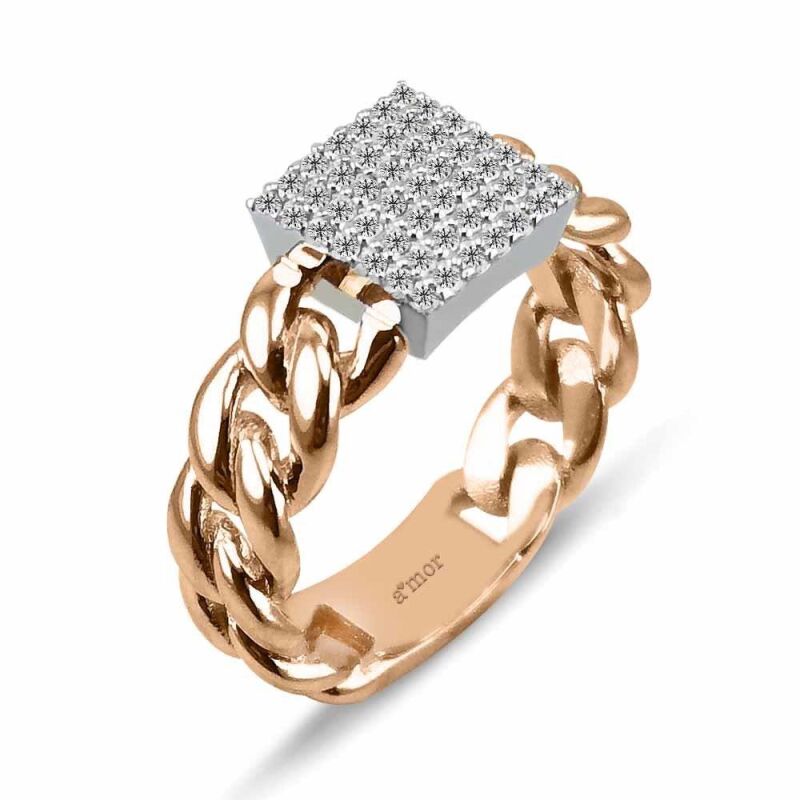 0.26 Karat Pırlanta Fantezi Yüzük - IDL Sertifikalı - 2