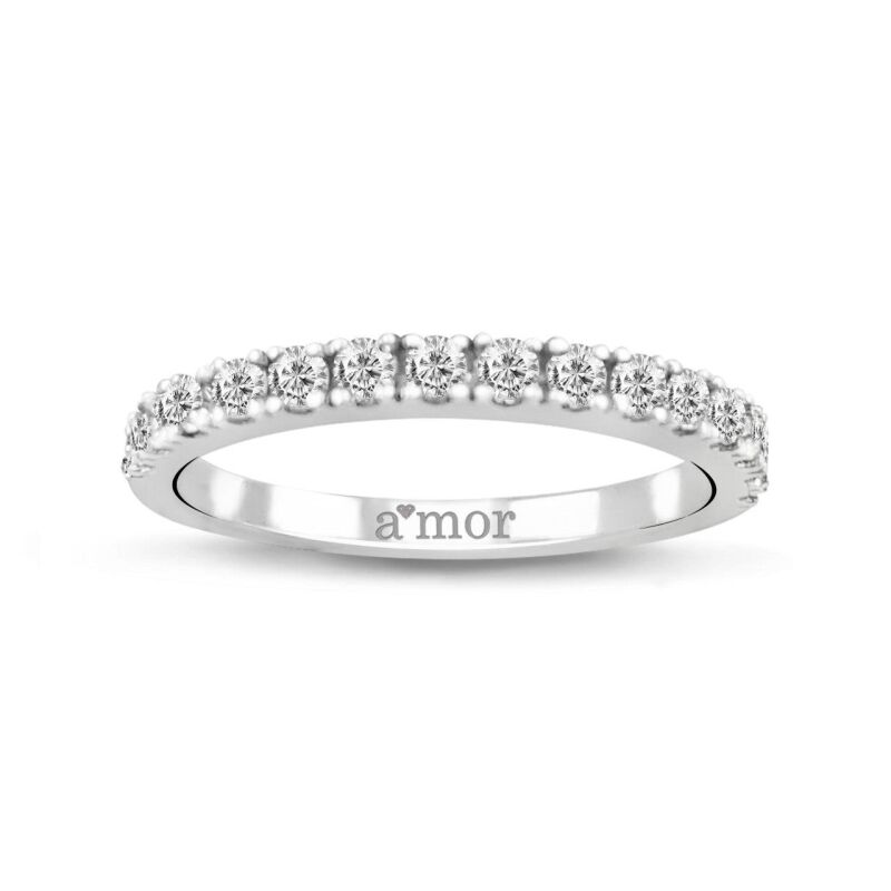 0.30 Karat Pırlanta Yarımtur Yüzük - IDL Sertifikalı - 1