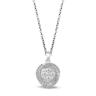 0.43 Karat Coronet Pırlanta Kolye - IDL Sertifikalı - 1