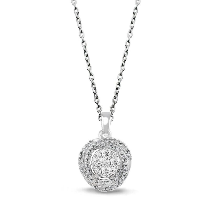 0.43 Karat Coronet Pırlanta Kolye - IDL Sertifikalı - 1
