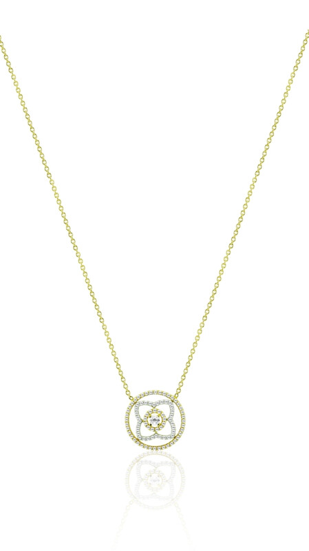 0.47 Karat Pırlanta Fantezi Kolye - IDL Sertifikalı - Amor Pırlanta