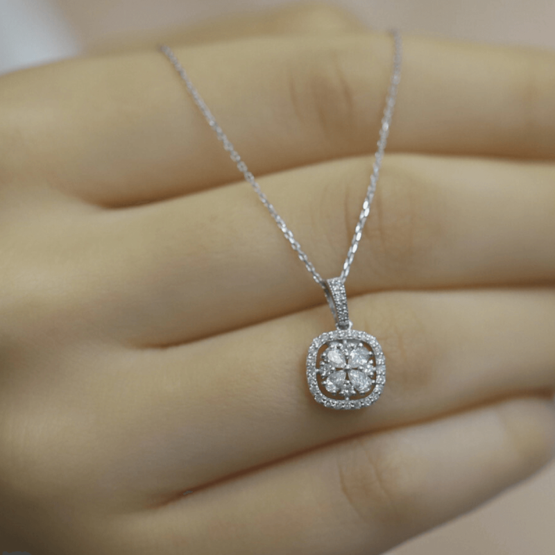 0.50 Karat Pırlanta Fantezi Kolye - IDL Sertifikalı - 2