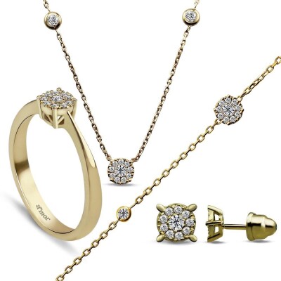 0.53 Karat Coronet Pırlanta Set - IDL Sertifikalı - 1