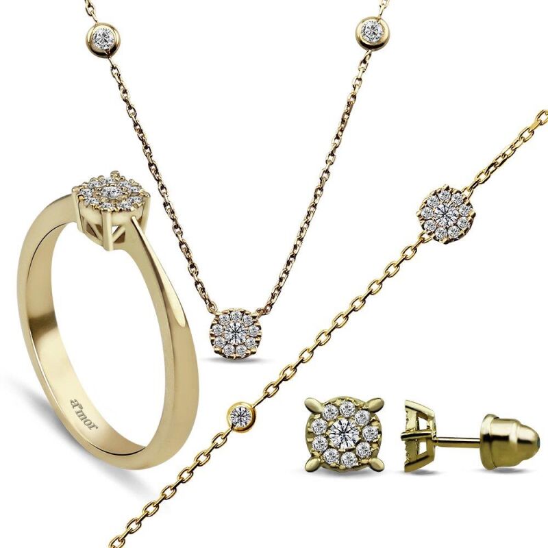 0.53 Karat Coronet Pırlanta Set - IDL Sertifikalı - 1
