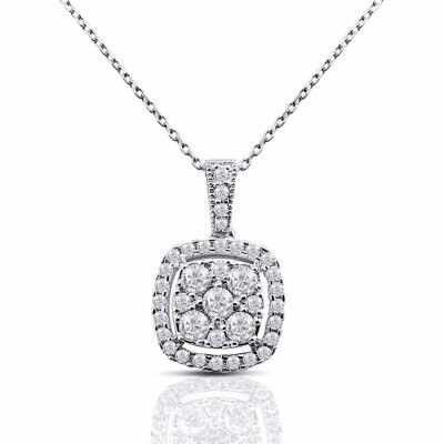 0.53 Karat Pırlanta Coronet Kolye - IDL Sertifikalı - 1