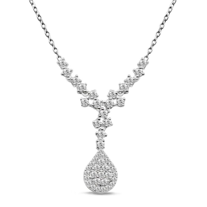 0.60 Karat Pırlanta Fantezi Kolye - IDL Sertifikalı - 1