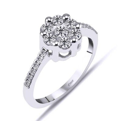 0.65 Karat Pırlanta Coronet Yüzük - IDL Sertifikalı - 2