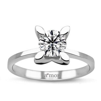 0.70 Karat HRD Sertifikalı Pırlanta Tektaş Yüzük - / IDL Sertifikalı - Amor Pırlanta