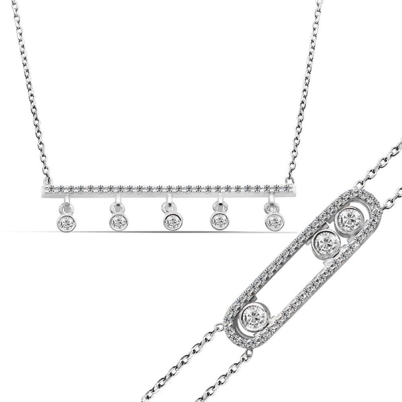0.72 Karat Fantezi Pırlanta Set - IDL Sertifikalı - 1