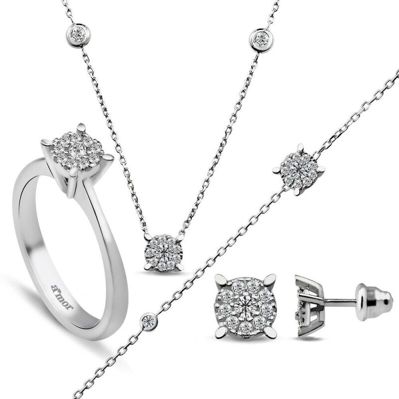 0.81 Karat Coronet Pırlanta Set - IDL Sertifikalı - 1