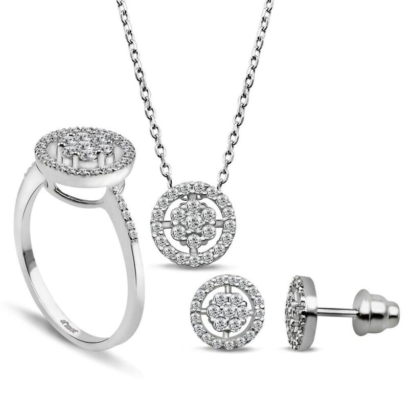 0.89 Karat Coronet Pırlanta Set - IDL Sertifikalı - 1