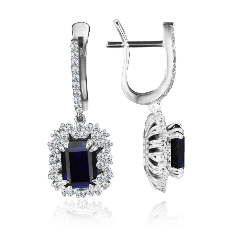 11.75 Karat Safir Pırlanta Set - IDL Sertifikalı - 4