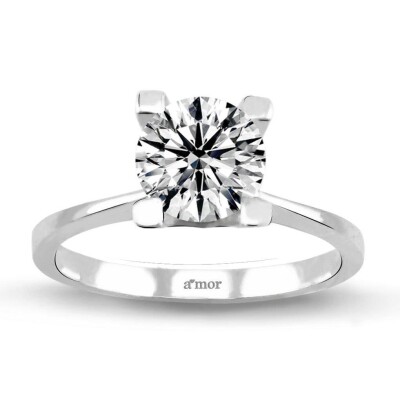 1.25 Karat Pırlanta Tektaş Yüzük - HRD/IDL Sertifikalı - 1
