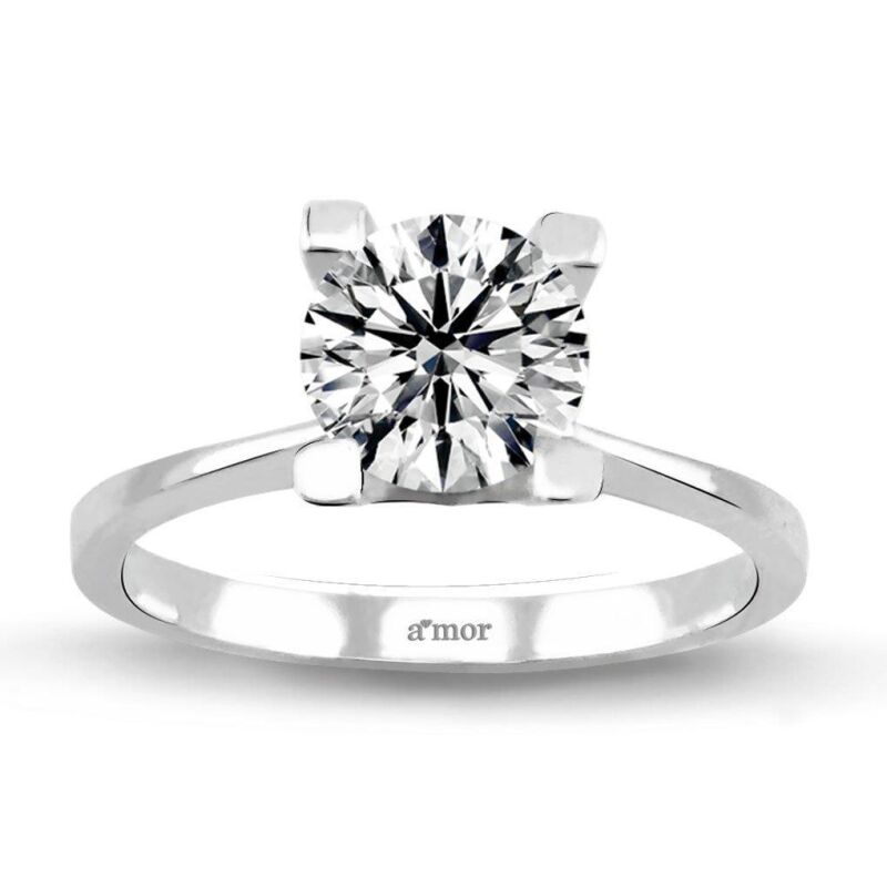 1.25 Karat Pırlanta Tektaş Yüzük - HRD/IDL Sertifikalı - 1