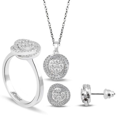 1.28 Karat Pırlanta Olimpiyat Fantezi Set - IDL Sertifikalı - 1