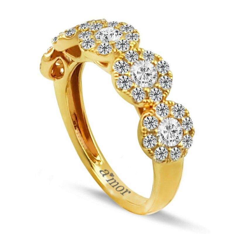 1.40 Karat Pırlanta Coronet Beştaş Yüzük - IDL Sertifikalı - 2