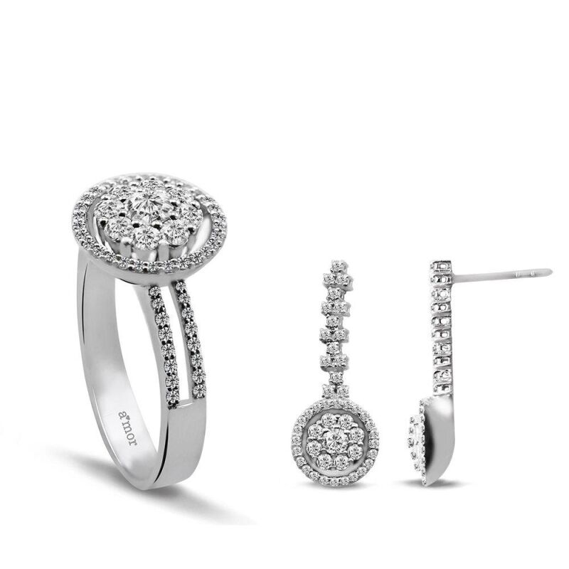 1.51 Karat Fantezi Pırlanta Set - IDL Sertifikalı - 1