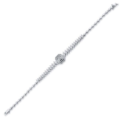 1.80 Karat Pırlanta Fantezi Bileklik - IDL Sertifikalı - 2
