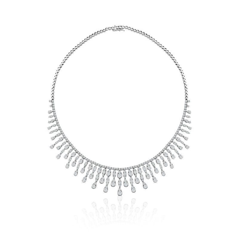 18.24 Karat Fantezi Pırlanta Set - IDL Sertifikalı - 7