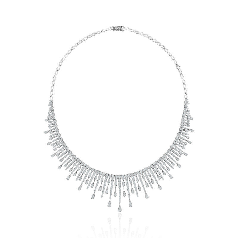 19.22 Karat Fantezi Pırlanta Set - IDL Sertifikalı - 7