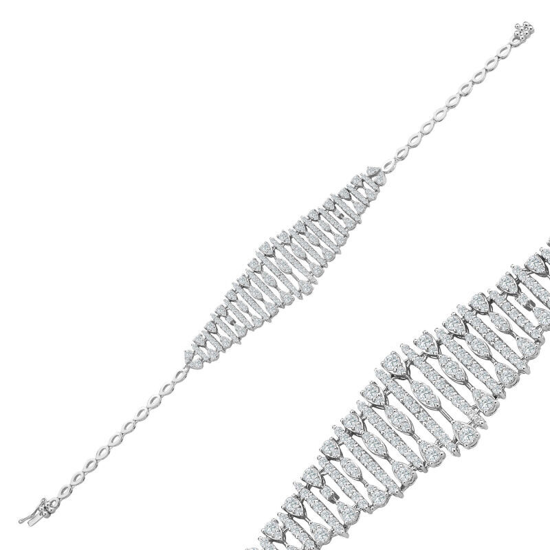 19.22 Karat Fantezi Pırlanta Set - IDL Sertifikalı - 11
