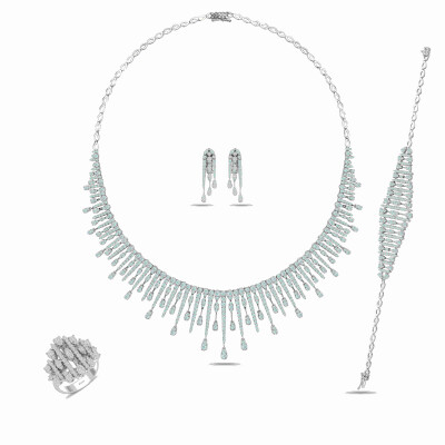19.22 Karat Fantezi Pırlanta Set - IDL Sertifikalı - 1
