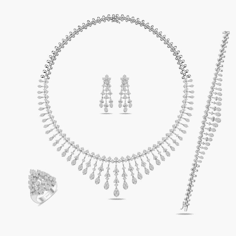 20.94 Karat Fantezi Pırlanta Set - IDL Sertifikalı - 1