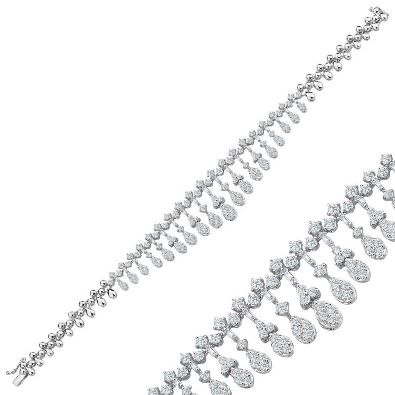 20.94 Karat Fantezi Pırlanta Set - IDL Sertifikalı - 11