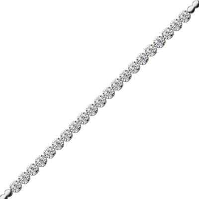 2.10 Karat Pırlanta Su Yolu Bileklik - IDL Sertifikalı - 1