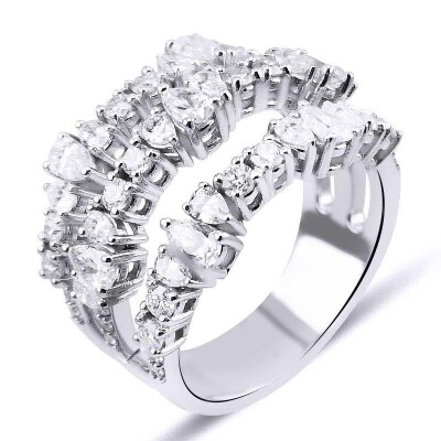 2.13 Karat Pırlanta Fantezi Yüzük - IDL Sertifikalı - 2