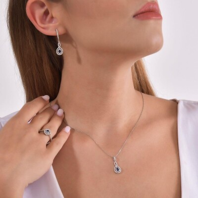 2.32 Karat Safir Pırlanta Set - IDL Sertifikalı - 2
