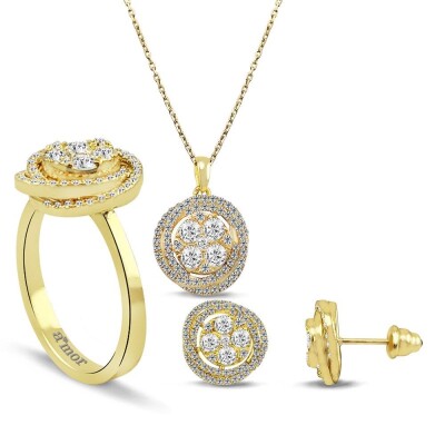 2.39 Karat Pırlanta Olimpiyat Fantezi Set - IDL Sertifikalı - 1