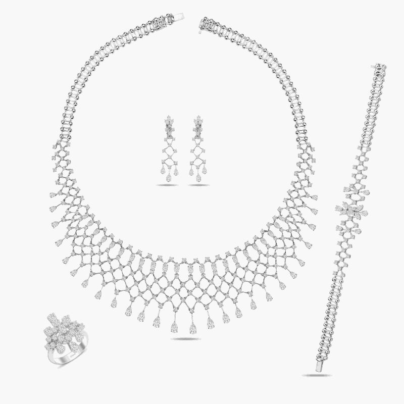 24.72 Karat Fantezi Pırlanta Set - IDL Sertifikalı - 1