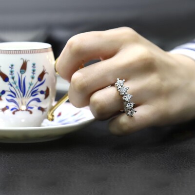 2.60 Karat Pırlanta Beştaş Yüzük - IDL Sertifikalı - 3