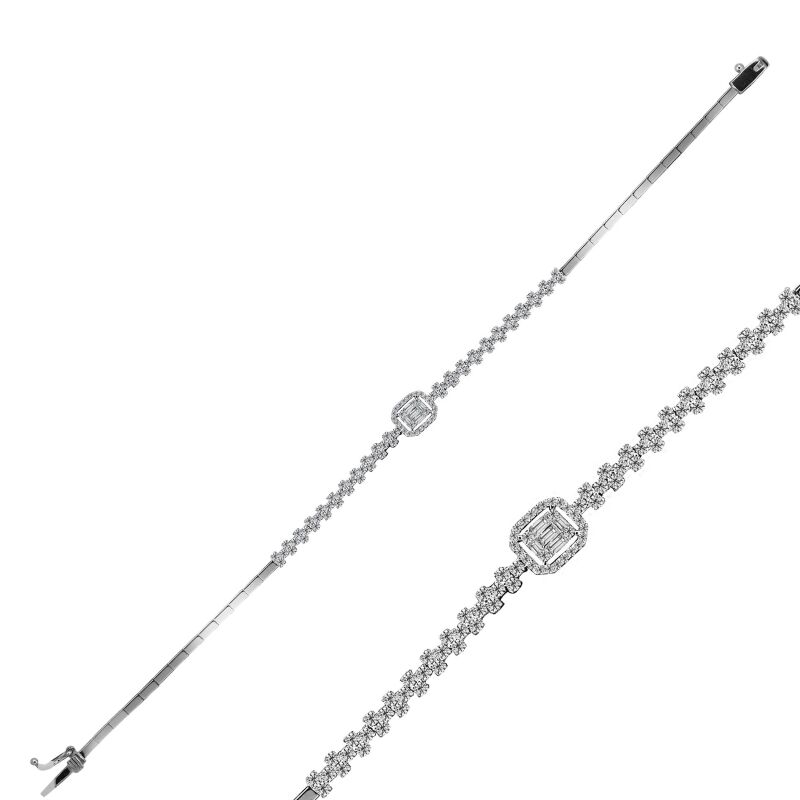 2.75 Karat Baget Pırlanta Set - IDL Sertifikalı - 2