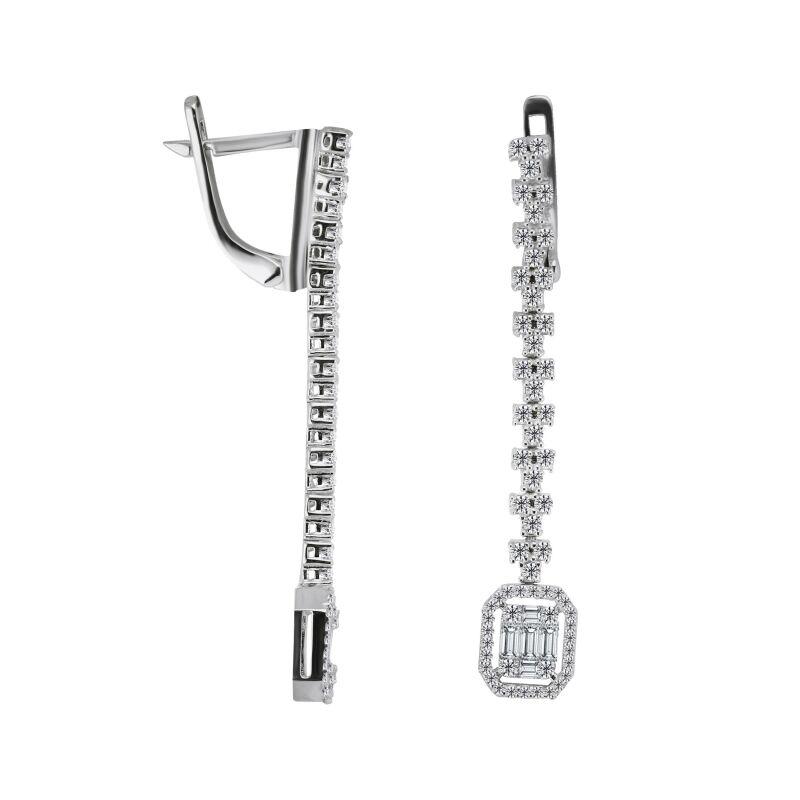2.75 Karat Baget Pırlanta Set - IDL Sertifikalı - 4