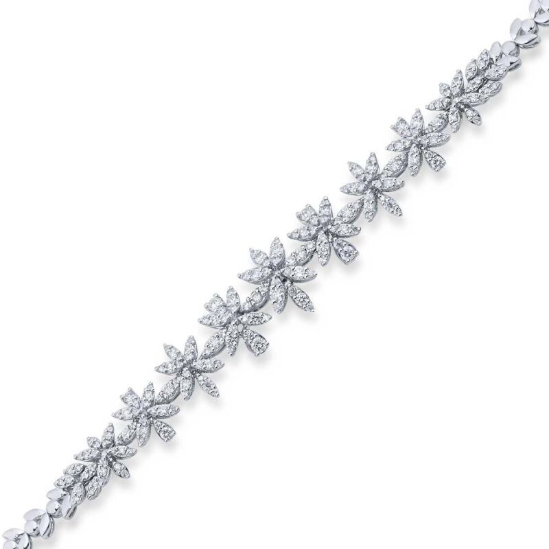 2.78 Karat Pırlanta Fantezi Bileklik - IDL Sertifikalı - 1